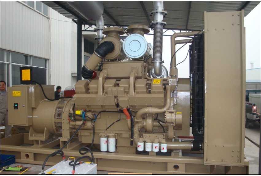 定海应急800kw康明斯高压系列柴油发电机组
